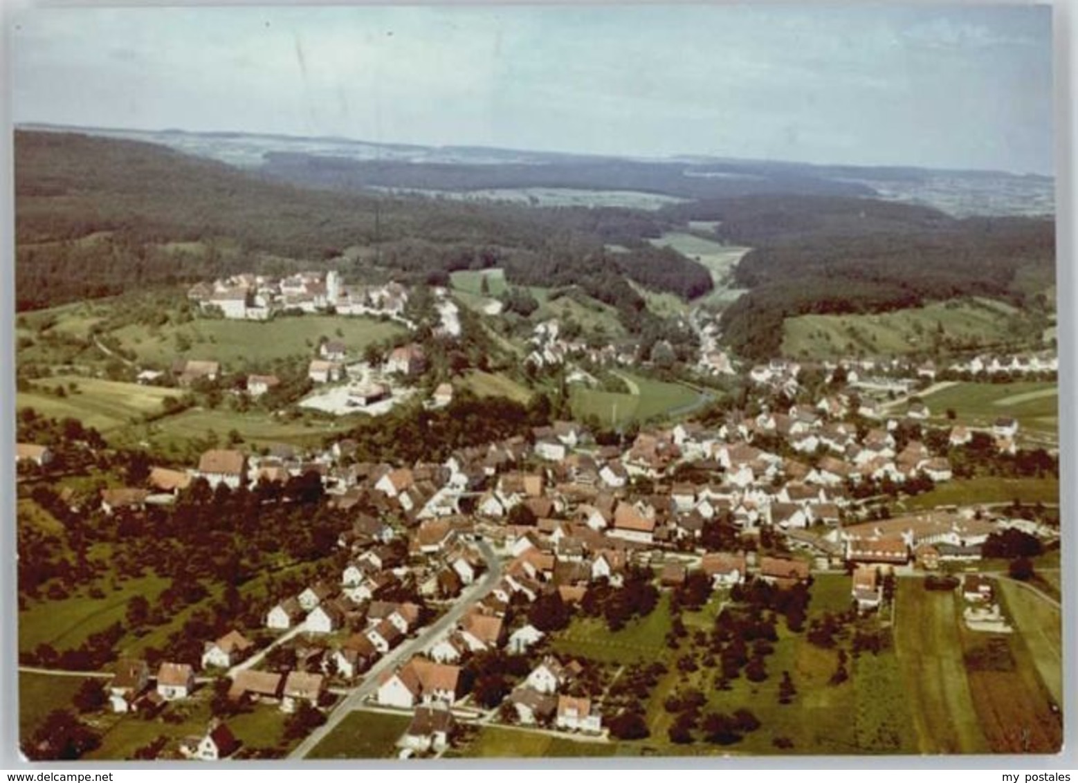 40225435 Aach Oberstaufen Aach Oberstaufen Fliegeraufnahme * Aach - Oberstaufen