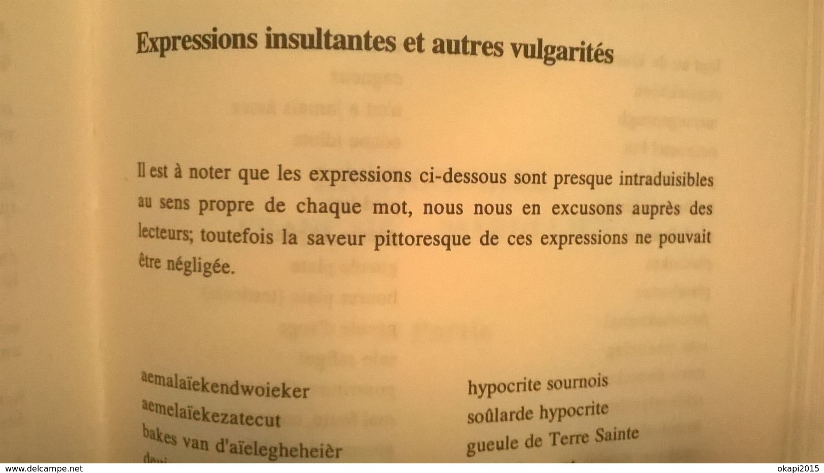 DICTIONNAIRE MAROLLIEN - FRANÇAIS  FRANÇAIS -MAROLLIEN DIALECTE LIVRE RÉGIONALISME BRUXELLES BELGIQUE Tintin Hergé