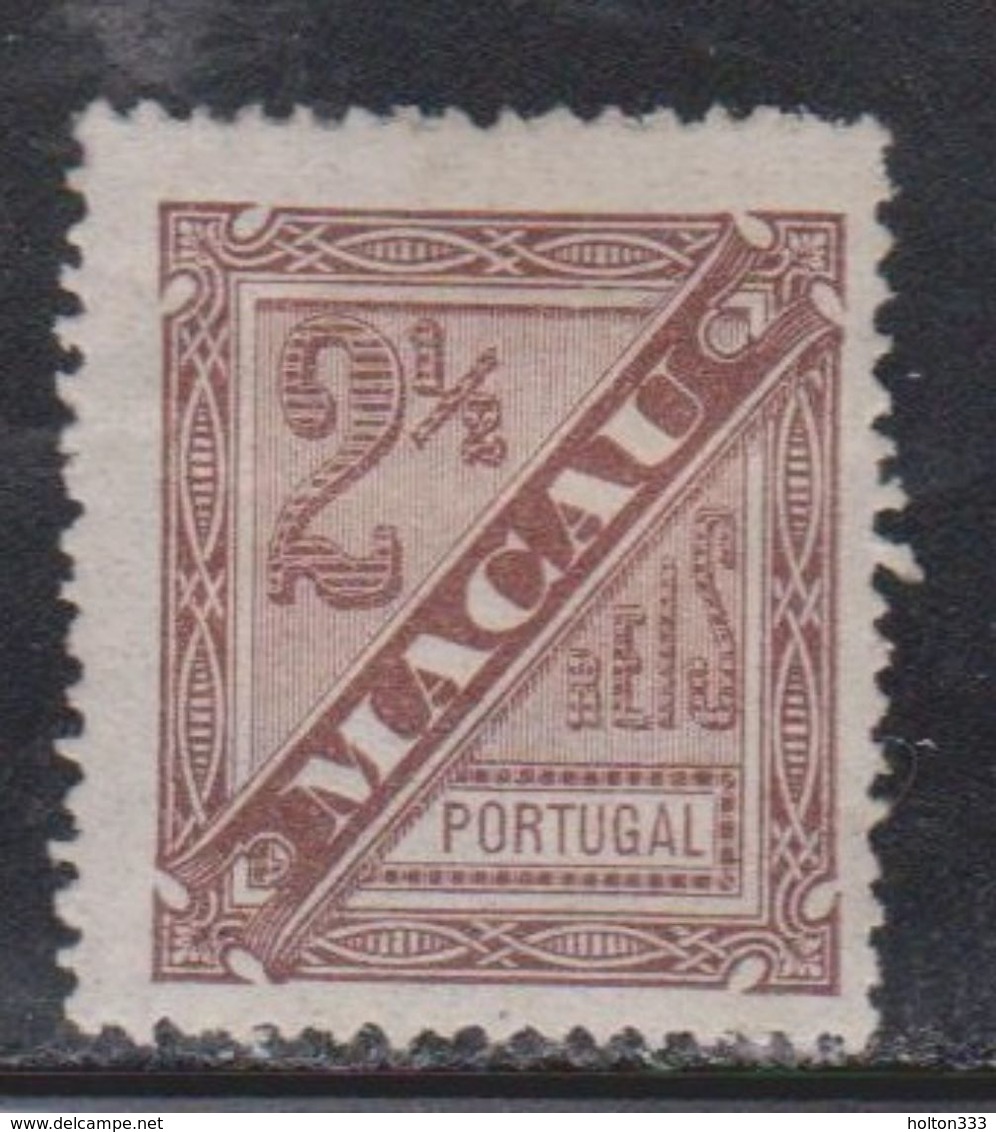MACAU Scott # P4 MH - Newspaper Stamp - Unused Stamps