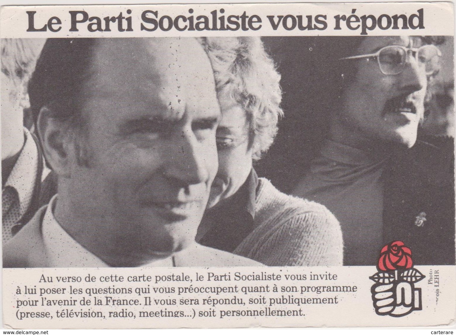 Campagne Présidentielle Française,parti Socialiste Et FRANCOIS MITTERRAND,homme Détat Français 1916-1996,record,14ans, - Partiti Politici & Elezioni