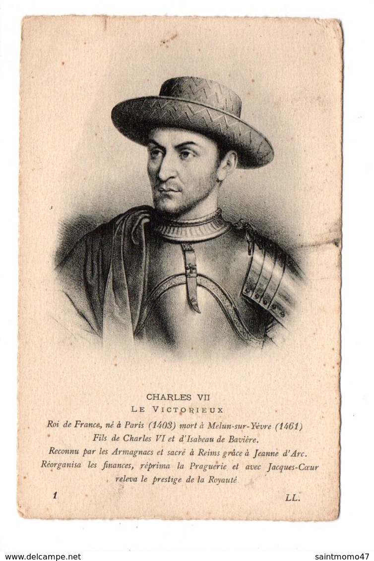 HISTOIRE . CHARLES VII LE VICTORIEUX - Réf. N°9042 - - Historia