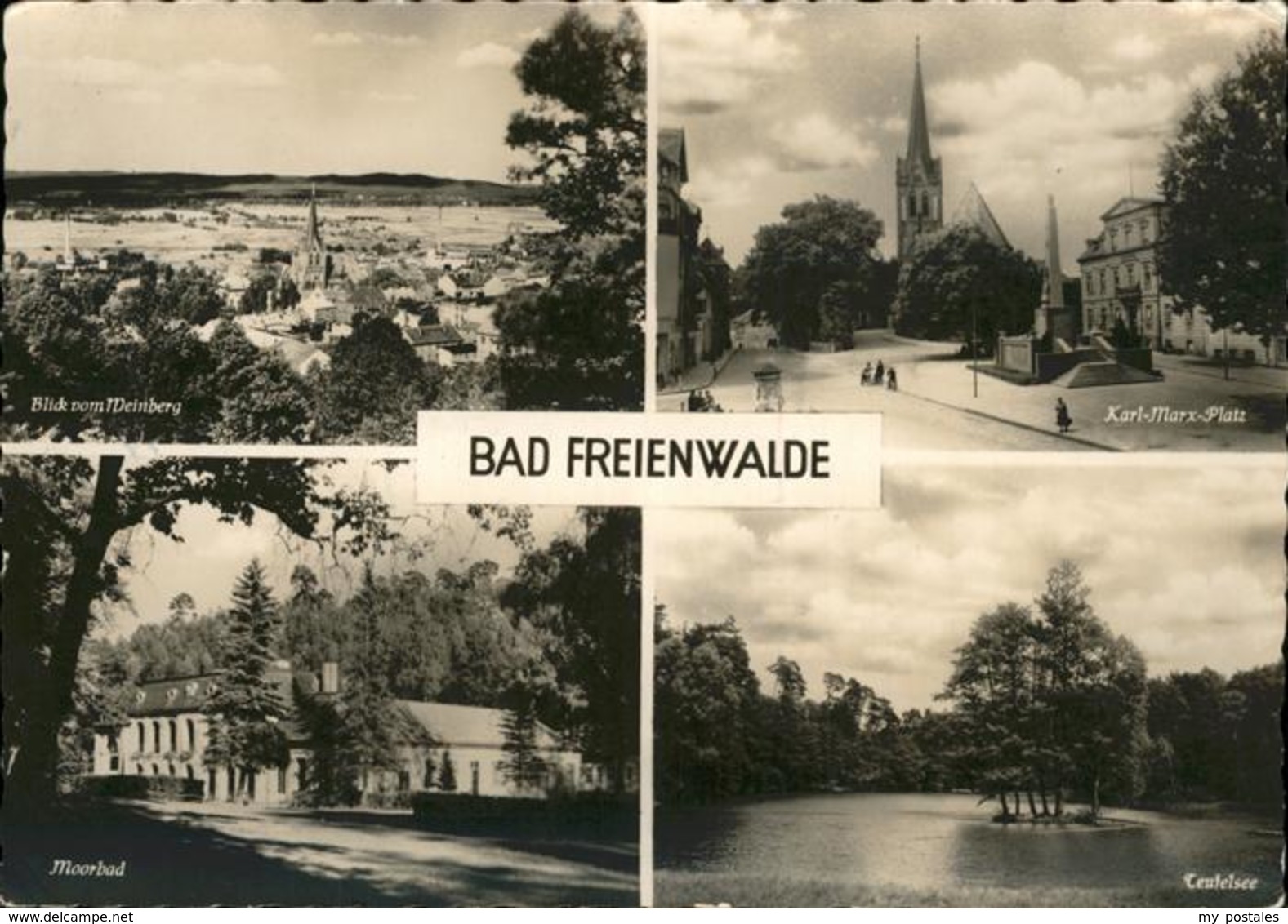 41269186 Bad Freienwalde Moorbad Karl-Marx-Platz Teufelsee Bad Freienwalde - Bad Freienwalde