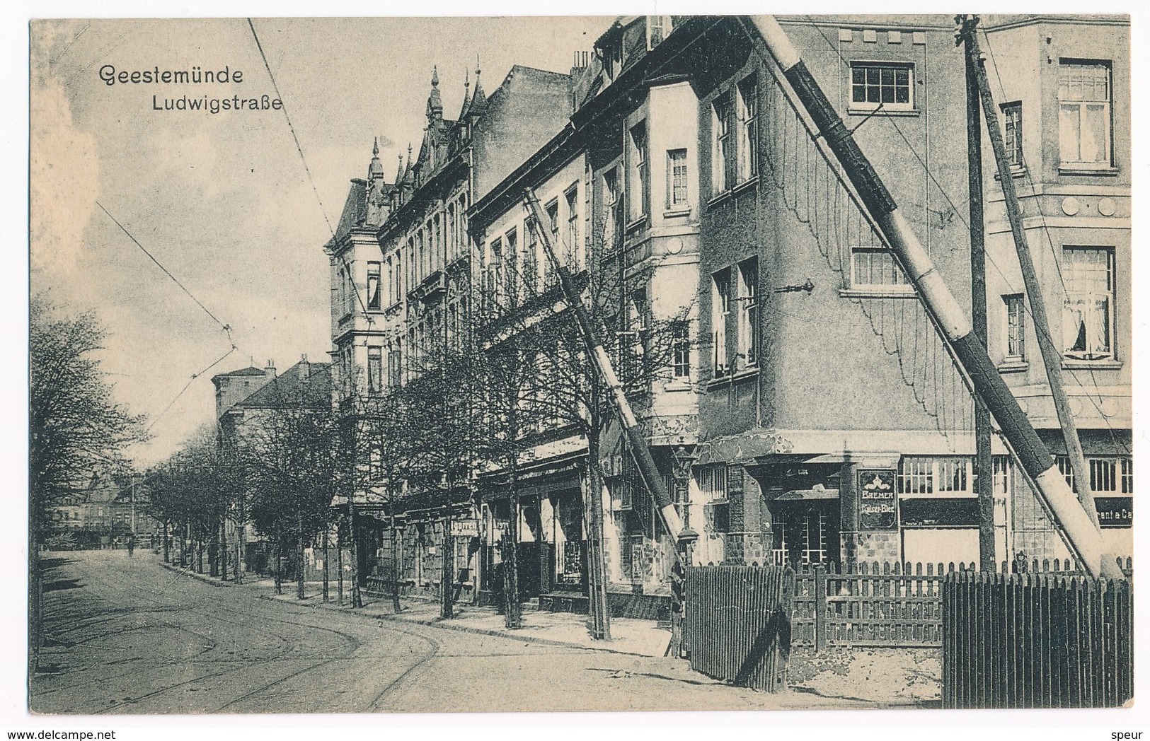 Geestemünde - Ludwigstraße ± 1920 - Bremerhaven
