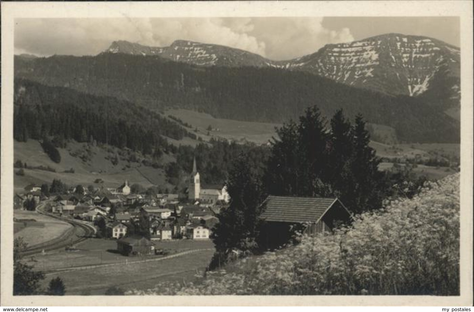 41263435 Oberstaufen Hochgrat Rindalphorn Oberstaufen - Oberstaufen