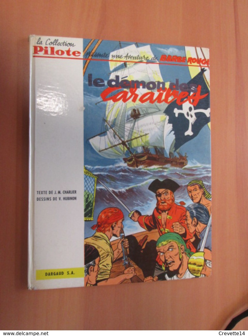 BD BARBE-ROUGE ÉDITION ORIGINALE COTÉE 450€ "LE DEMON DES CARAIBES" BON ÉTAT GENERAL - Barbe-Rouge