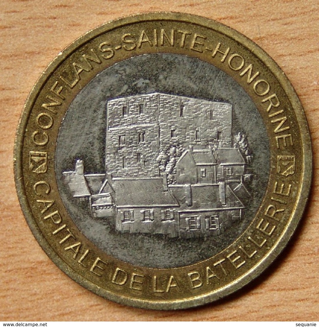 France 10 Ecus 1995 Bimétallique Conflans-Sainte-Honorine (78)/ Pardon De La Batellerie / - Euros De Las Ciudades