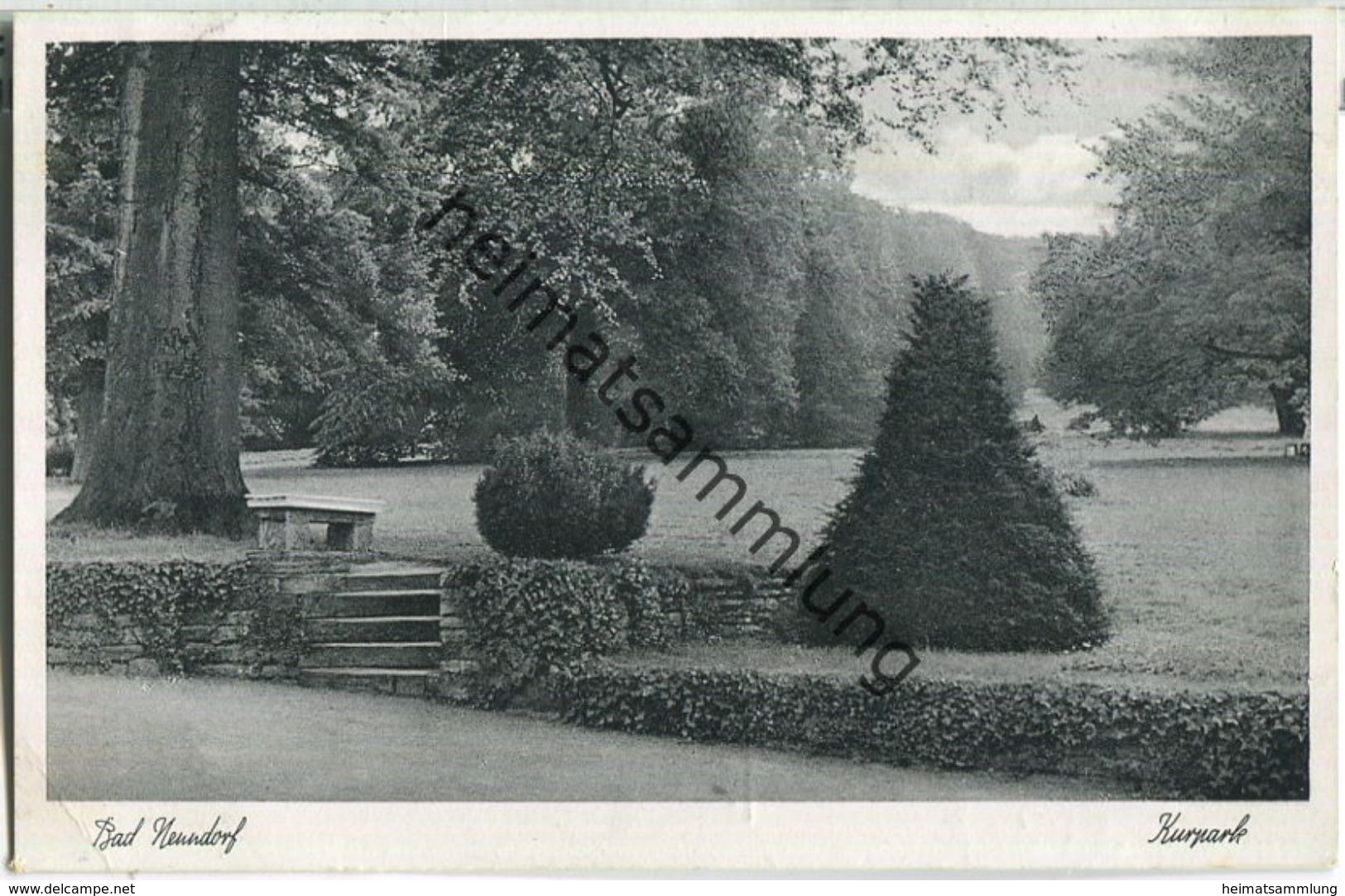 Bad Nenndorf - Kurpark - Verlag Hermann Lorch Dortmund - Bad Nenndorf