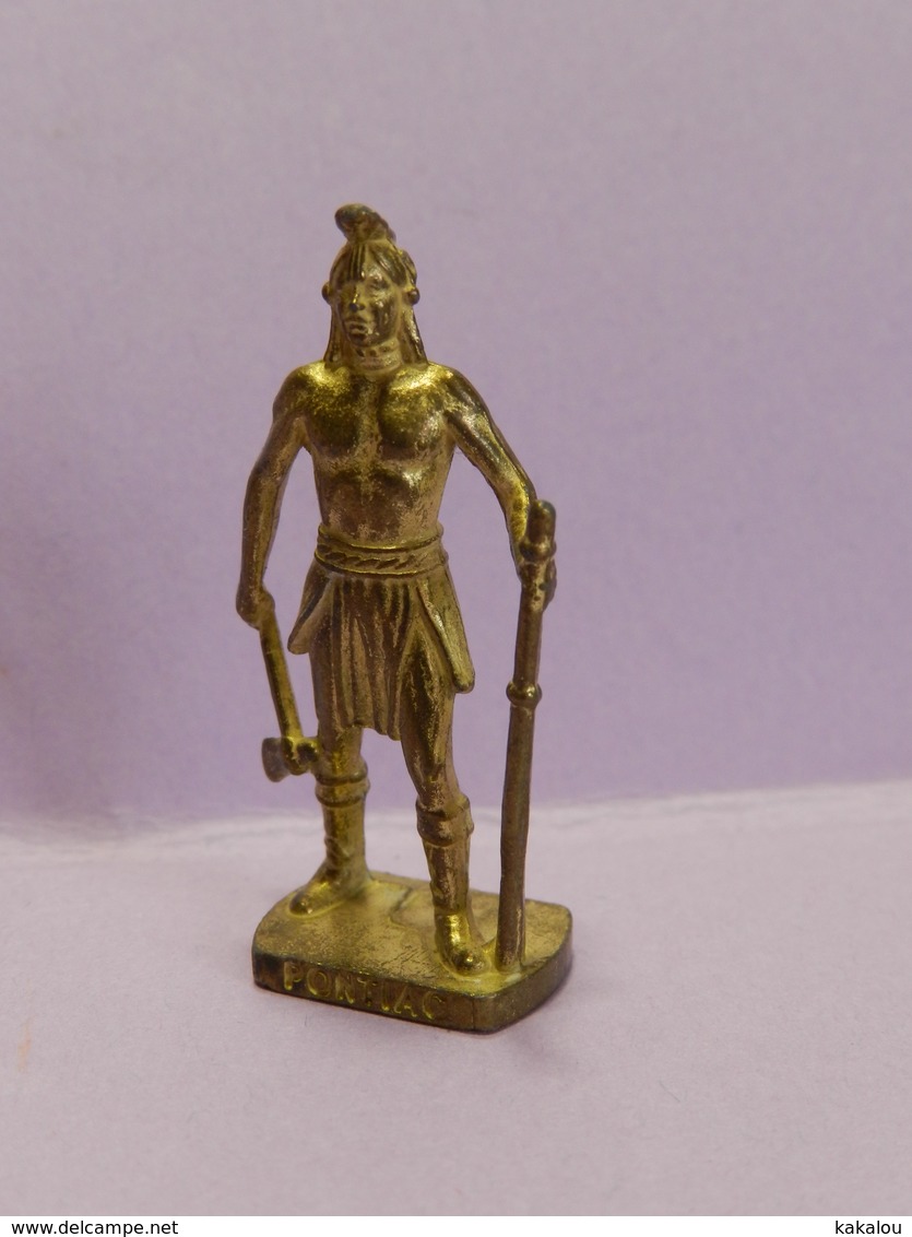 KINDER METAL  Indien Célèbre PONTIAC - Figurines En Métal