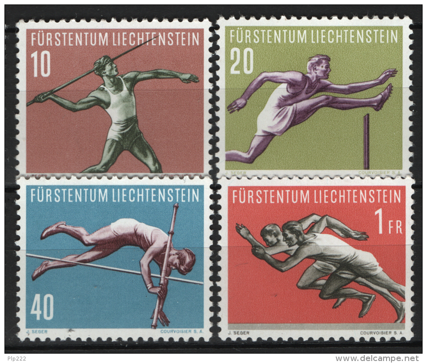 Liechtenstein 1956 Unif. 304/07 **/MNH VF - Neufs