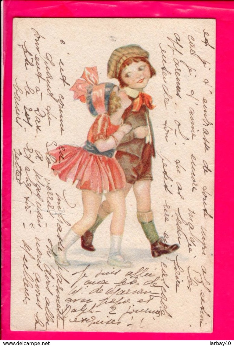Cpa  Carte Postale Ancienne  - Illustrateur Enfants - 1900-1949