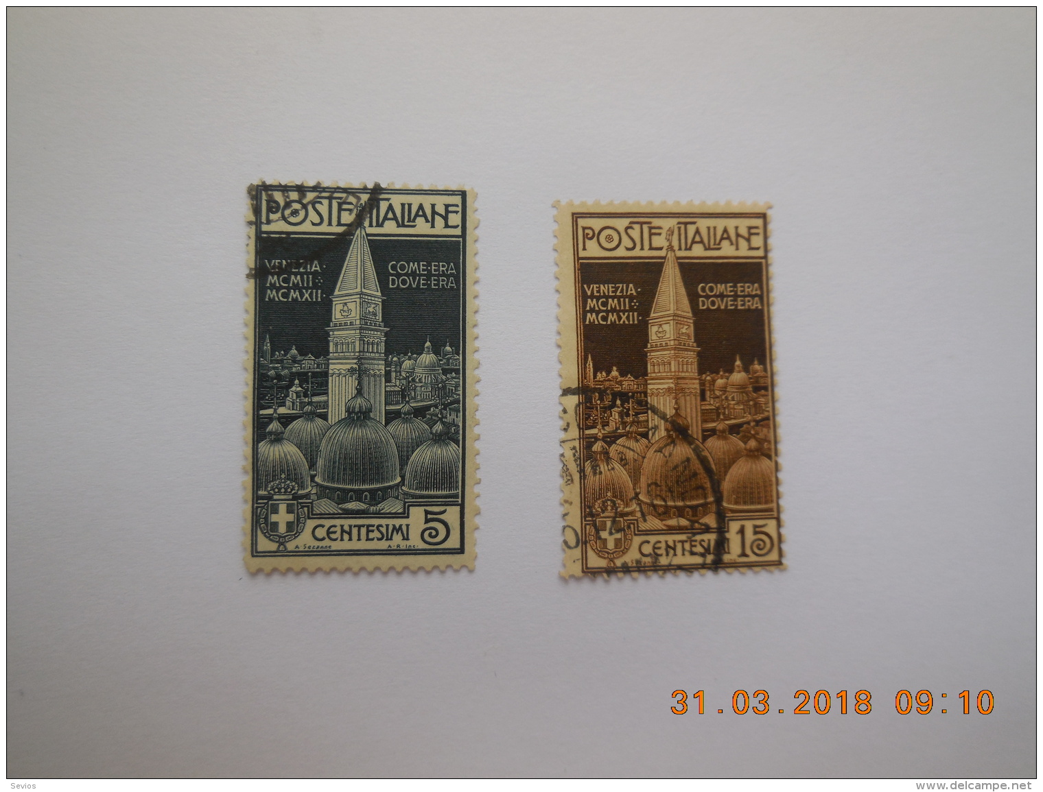 Sevios / Italy / Stamp **, *, (*) Or Used - Non Classificati