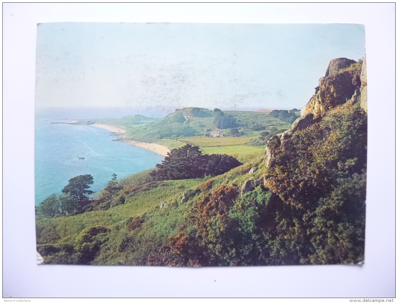 HERM ISLAND / GUERNSEY POST CARD USED 1966 - Other & Unclassified