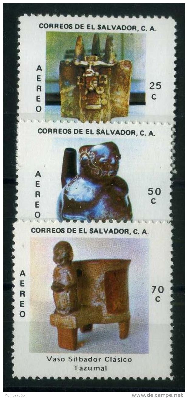 SALVADOR ( AERIEN ) : Y&amp;T  N°  365/367 ET 405  TIMBRES  NEUFS  SANS  TRACE  DE  CHARNIERE , A  VOIR . - Salvador