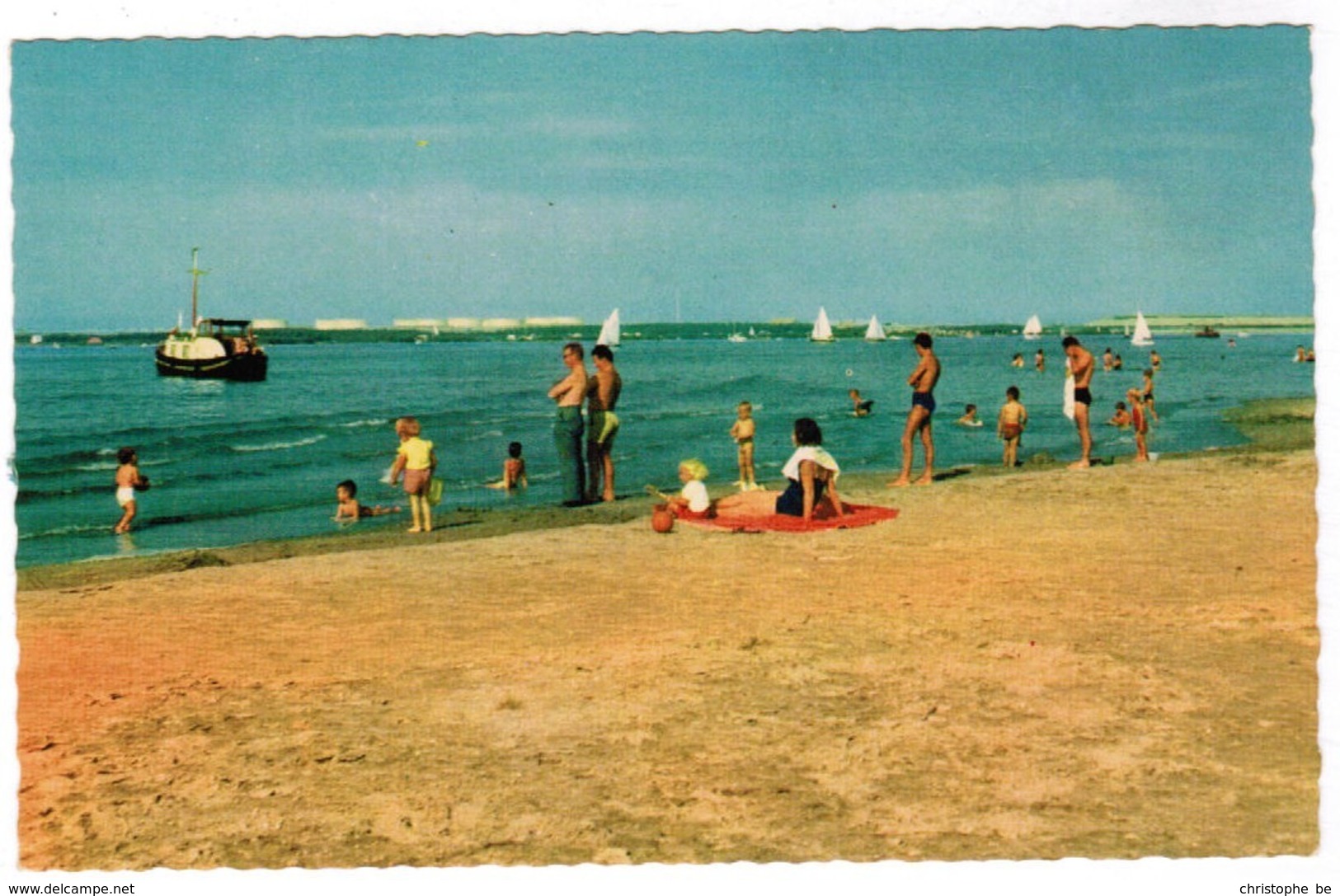 Oostvoorne Aan Zee, Strand, Kruininger Gors (pk44183) - Autres & Non Classés