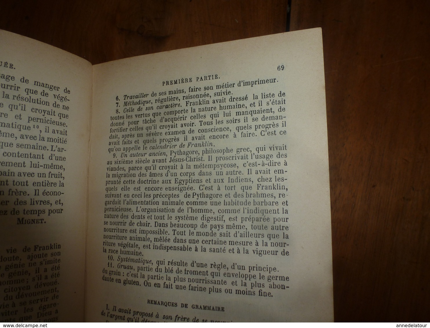 1910  La LECTURE EXPLIQUÉ​E (Recueil de MORCEAUX CHOISIS), par Ch. Lebaigue et R. Pessonneaux