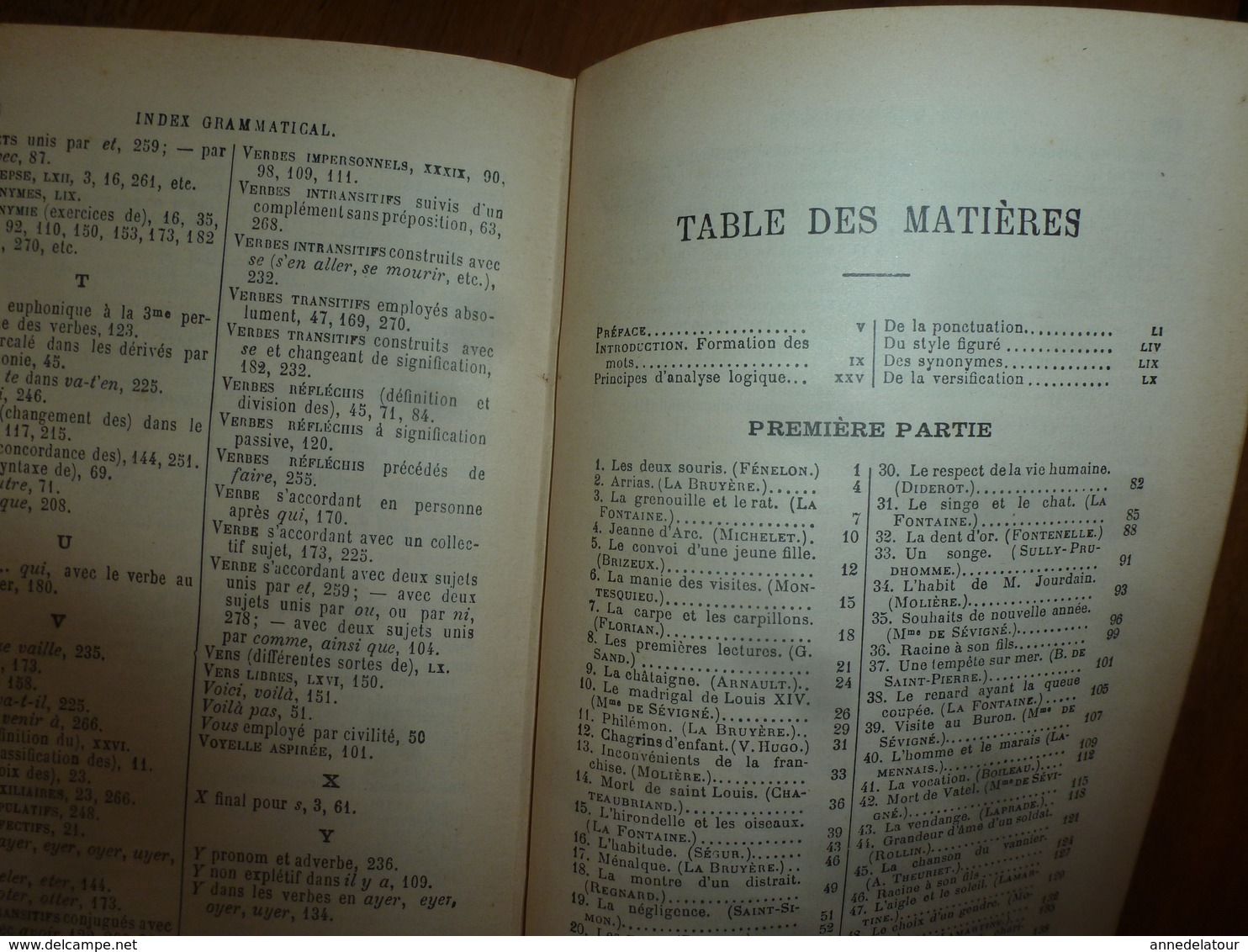 1910  La LECTURE EXPLIQUÉ​E (Recueil de MORCEAUX CHOISIS), par Ch. Lebaigue et R. Pessonneaux