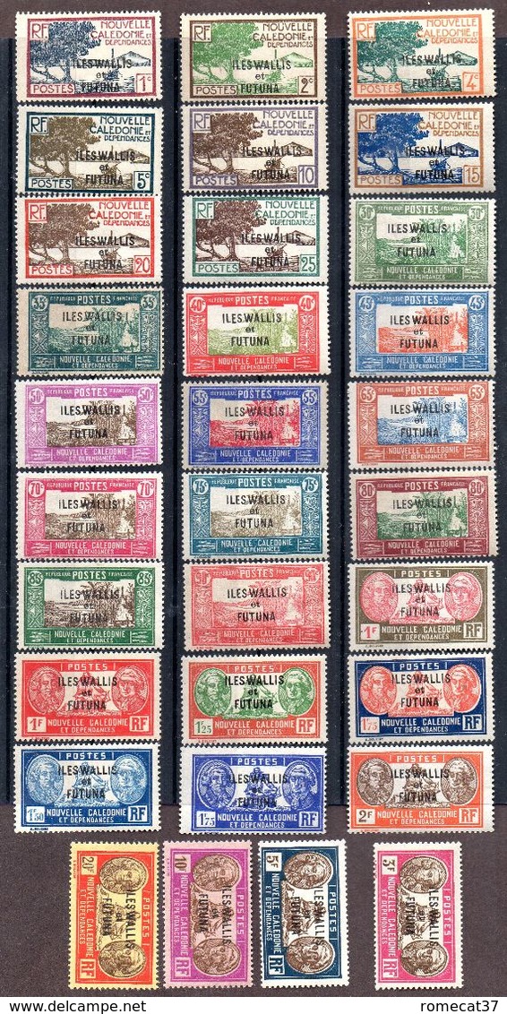 Wallis N°43/65 SAUF 59 N*  TB Cote 78 Euros !!! - Unused Stamps