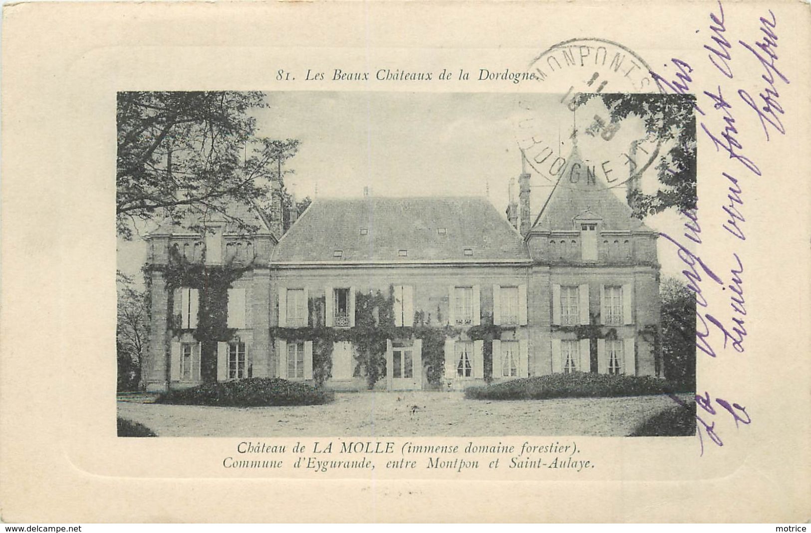 EYGURANDE - Château De La Molle. - Sonstige & Ohne Zuordnung