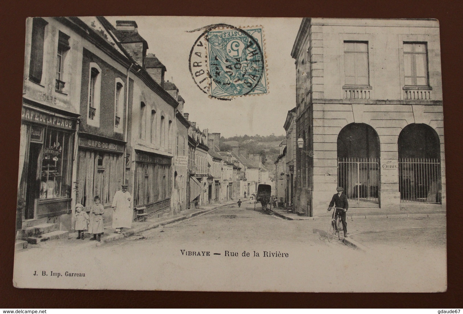 VIBRAYE (72) - RUE DE LA RIVIERE - Vibraye