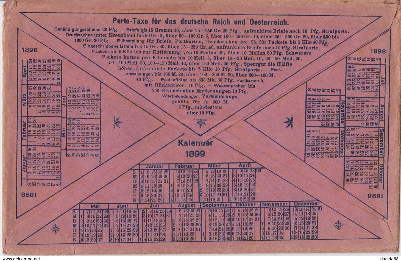 GLÜCK AUF -1899 - KOHLEBERGWERKE - MINES DE CHARBON -  RARE - 5 PLANCHES LETTRE A PAPIER - Sin Clasificación