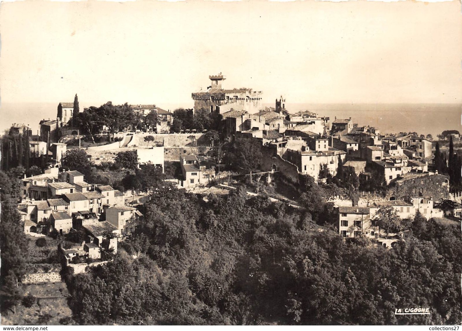 06-CAGNES-SUR-MER- VUE GENERALE VERS LA MER - Cagnes-sur-Mer