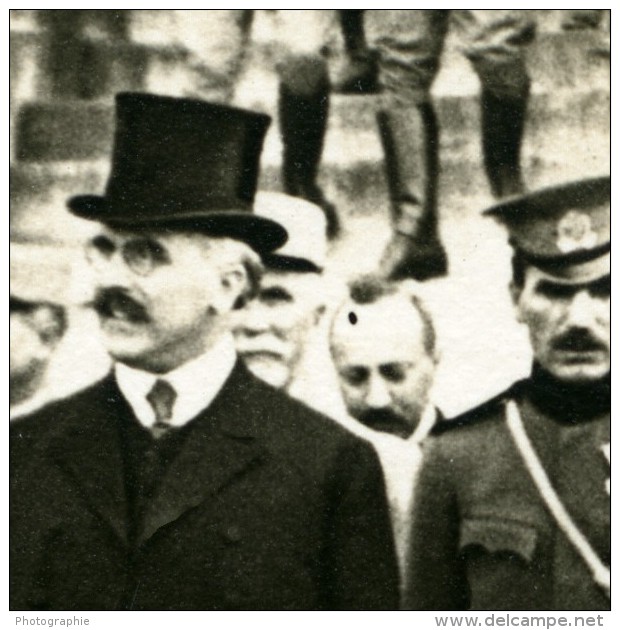 Visite Roi Du Montenegro Paris Grand Palais Première Guerre Mondiale Photo Identite Judiciaire 1916 - Krieg, Militär