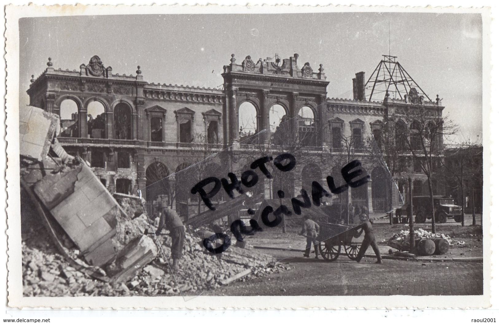 Photo - LE HAVRE - 76 - La Bourse Après Bombardements De 1944 - Unclassified