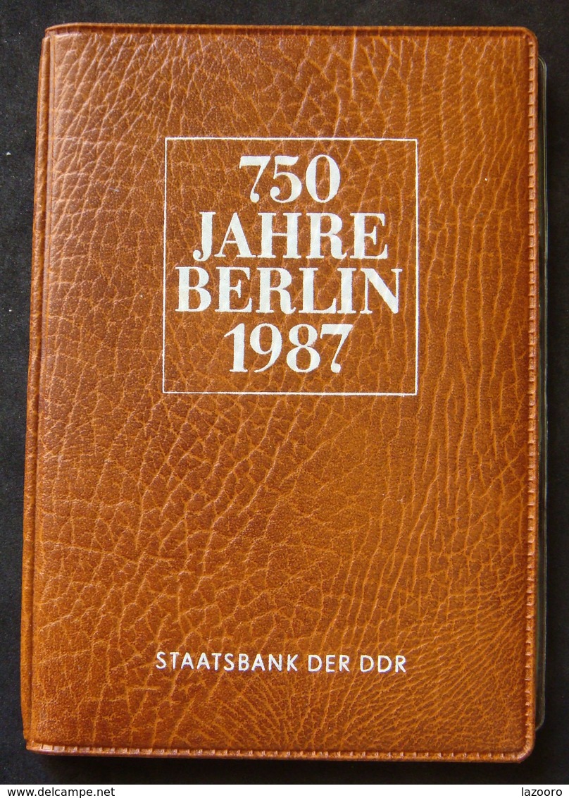 LaZooRo: East Germany 4 X 5 Mark 1987 Set 750 Years Of Berlin - Sets De Acuñados &  Sets De Pruebas