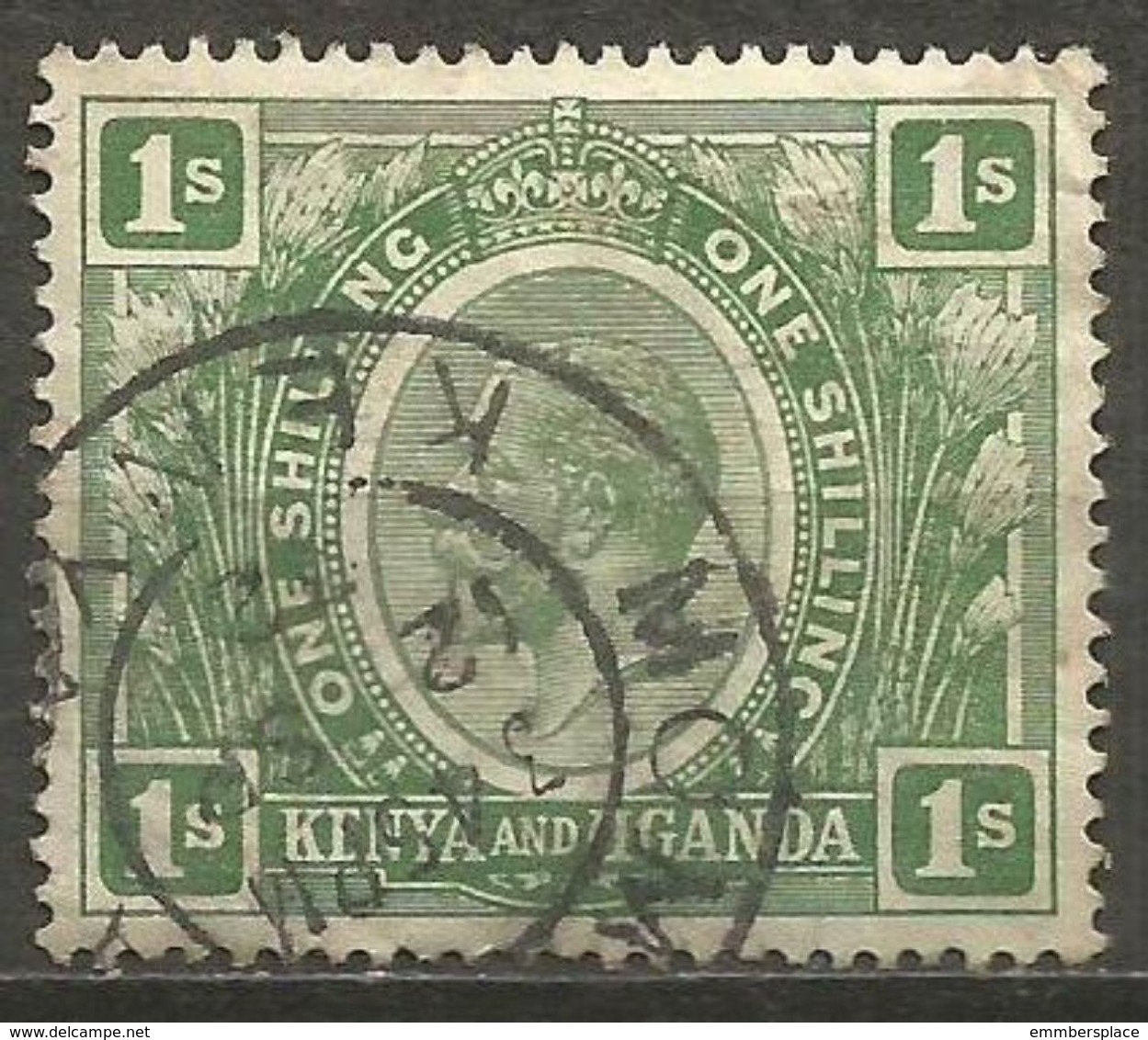 Kenya & Uganda  - 1922 King George V 1s Used   SG 87  Sc 29 - Kenya & Uganda