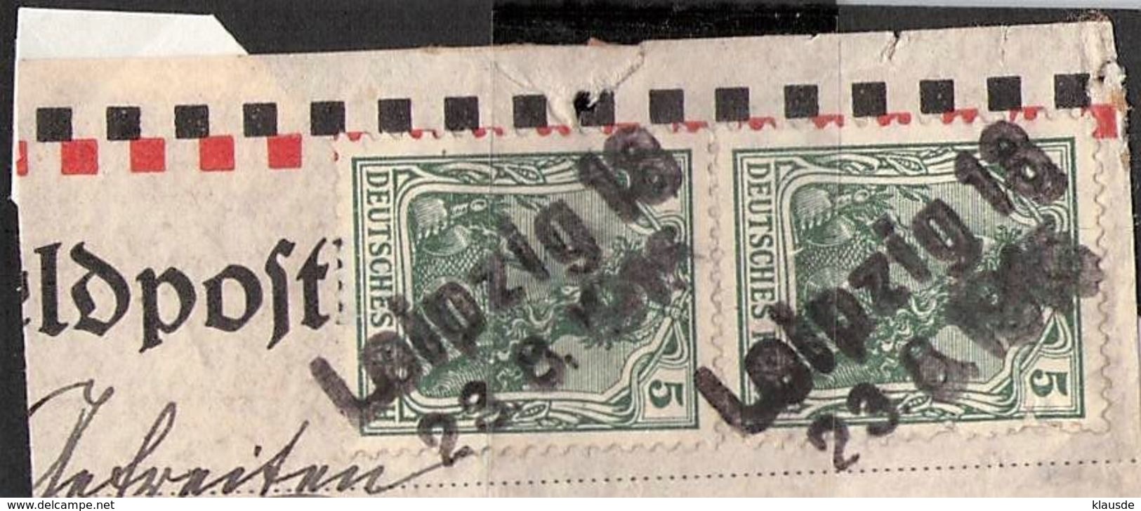 Leipzig Feldpostpäckchen Deutsches Reich - Used Stamps