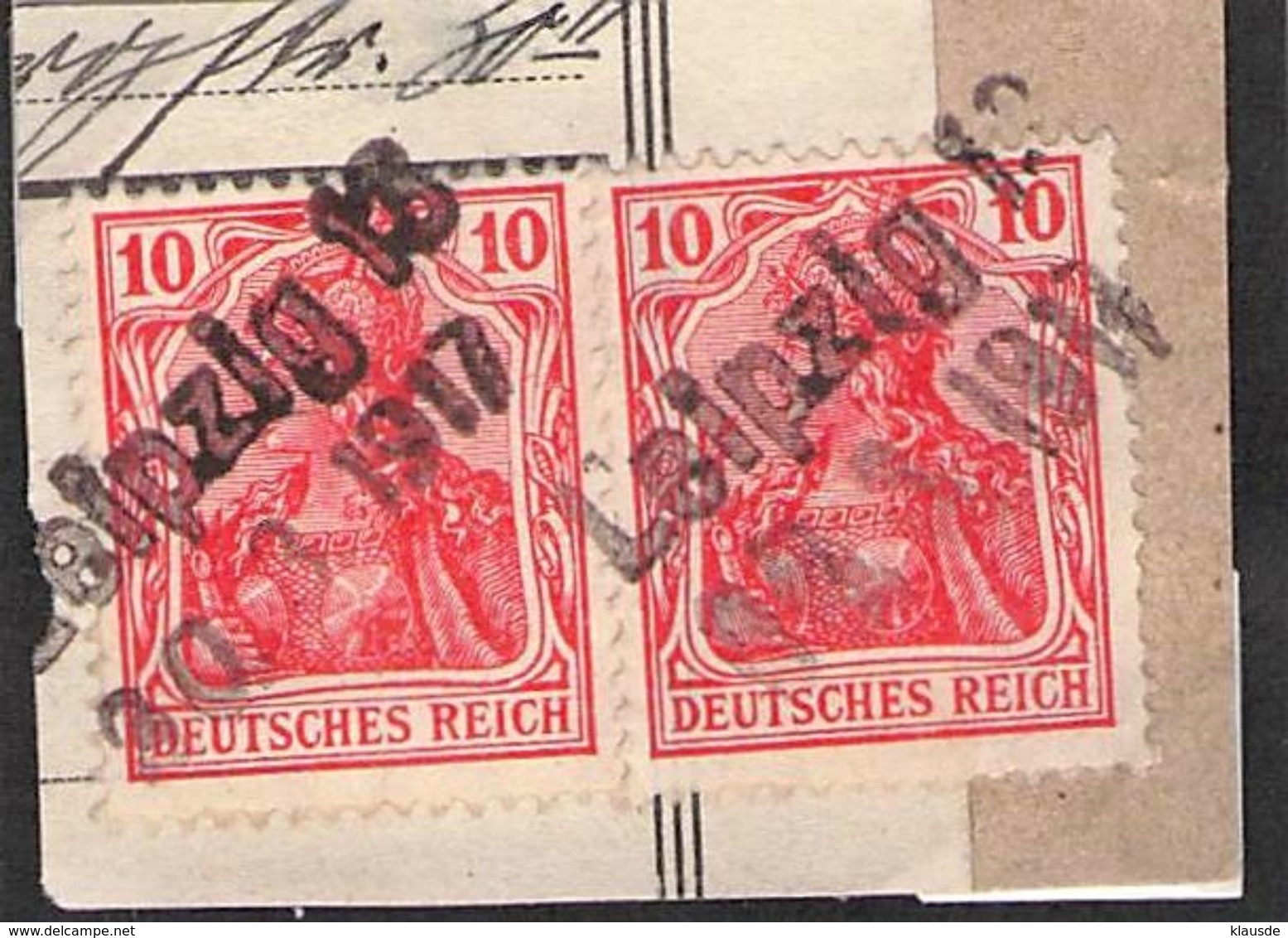 Leipzig Feldpostpäckchen Deutsches Reich - Used Stamps