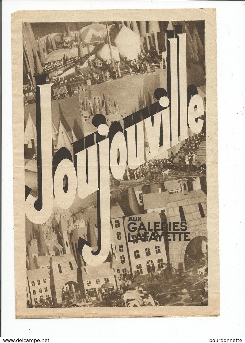 Partition JOUJOUVILLE Aux Galeries Lafayette - Partitions Musicales Anciennes