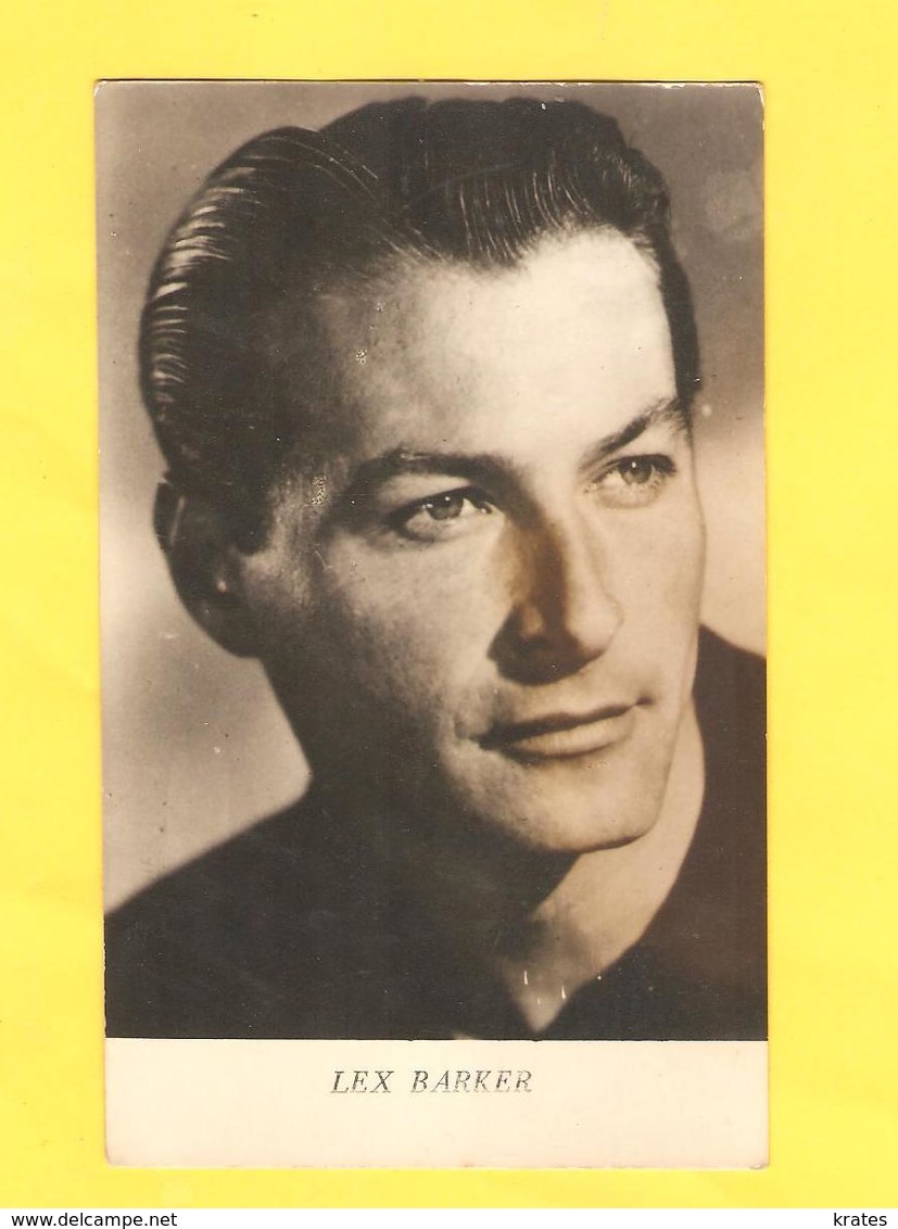 Postcard - Film, Actor, Lex Barker   (26510) - Acteurs