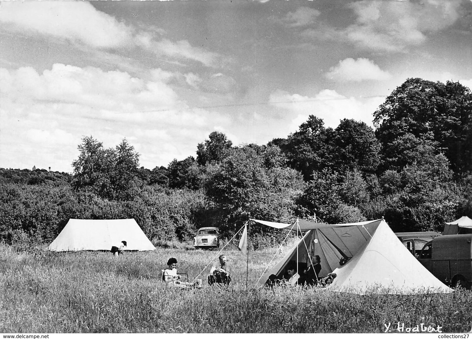 78-VAUX-DE-CERNAY-LE TERRAIN DE CAMPING - Vaux De Cernay