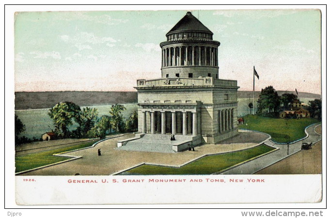New York  1926  General U S Grant Monument And Tomb - Autres & Non Classés