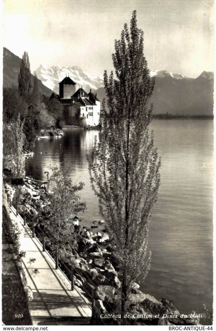 LOT N°434 - LOT DE 140 CARTES DE CHILLON ET LE LAC LEMAN