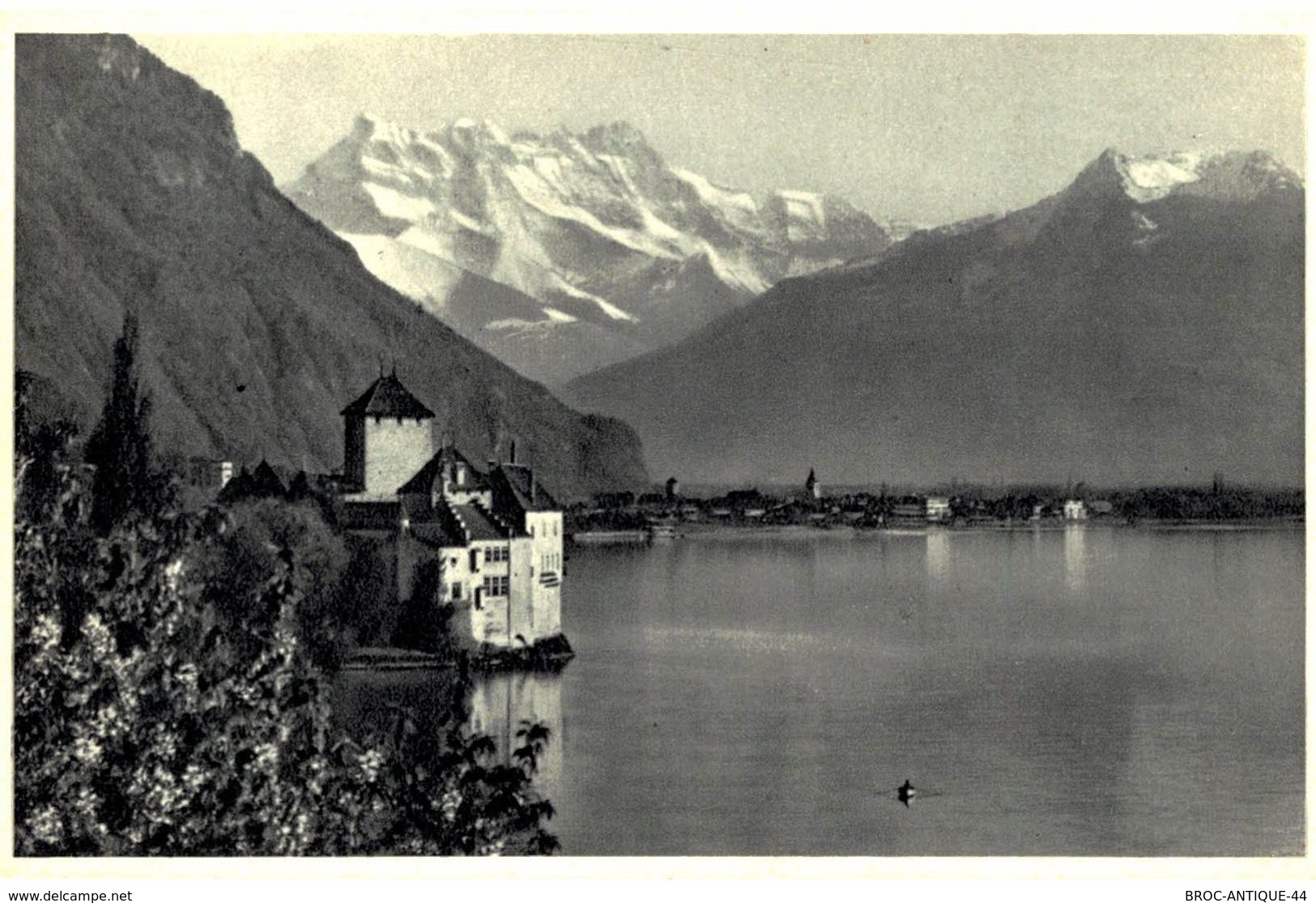 LOT N°434 - LOT DE 140 CARTES DE CHILLON ET LE LAC LEMAN