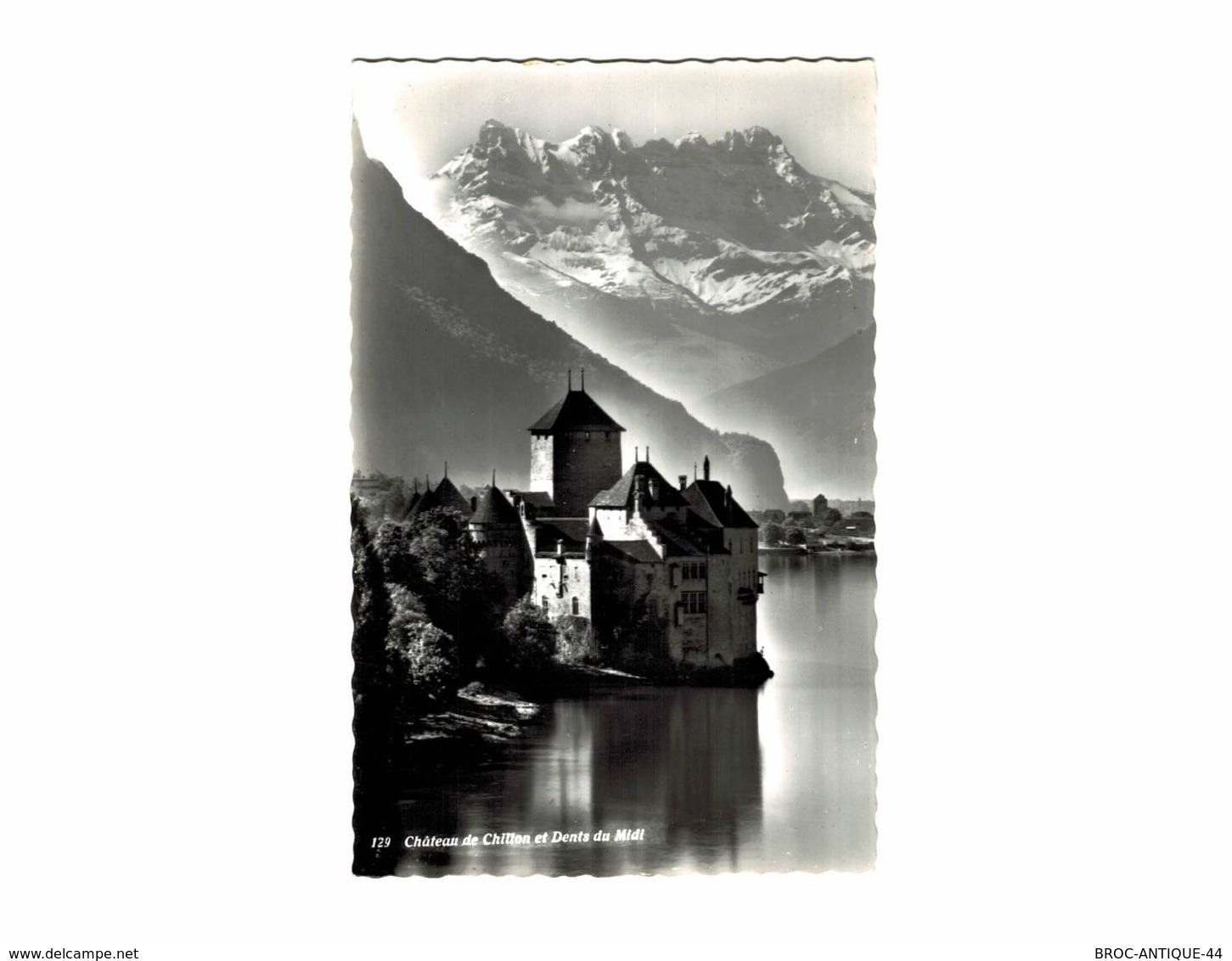 LOT N°434 - LOT DE 140 CARTES DE CHILLON ET LE LAC LEMAN