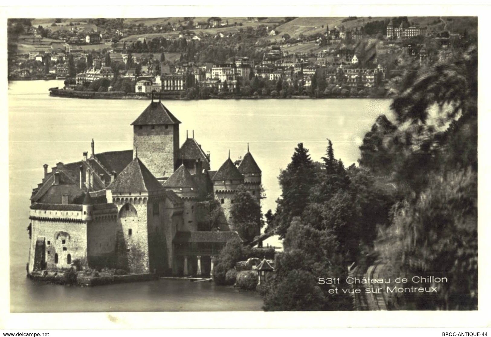 LOT N°434 - LOT DE 140 CARTES DE CHILLON ET LE LAC LEMAN