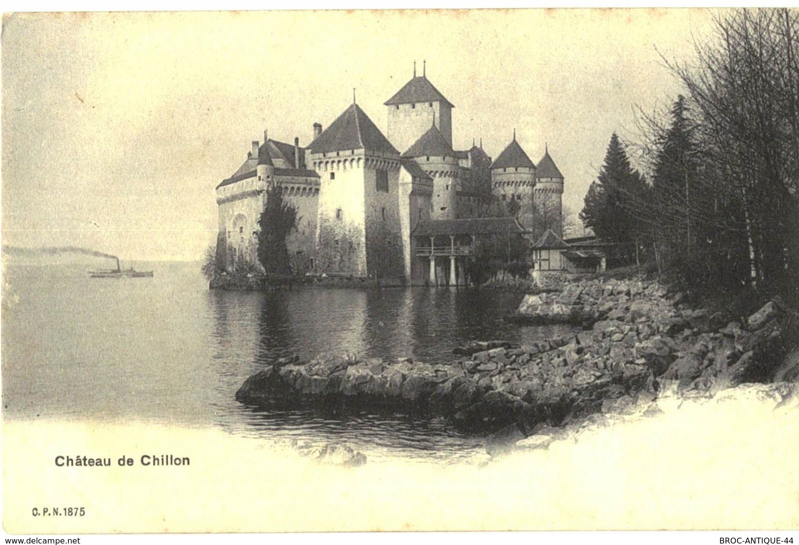 LOT N°434 - LOT DE 140 CARTES DE CHILLON ET LE LAC LEMAN