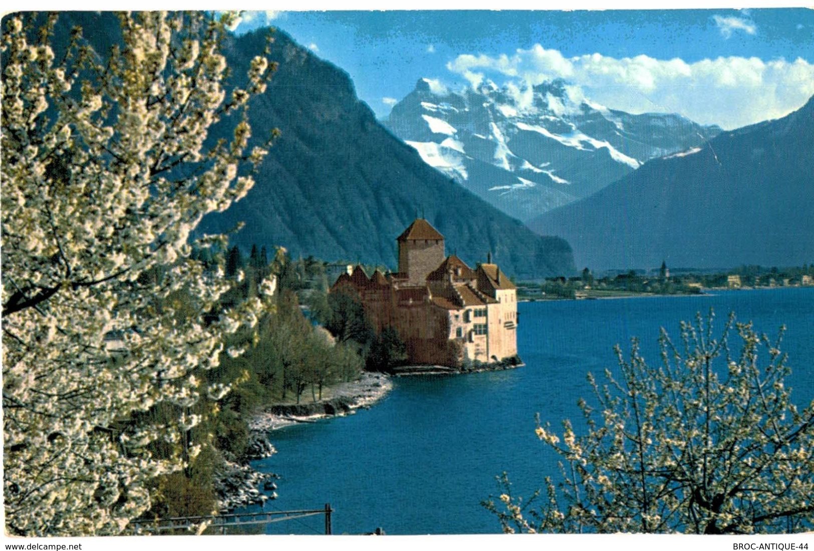 LOT N°434 - LOT DE 140 CARTES DE CHILLON ET LE LAC LEMAN