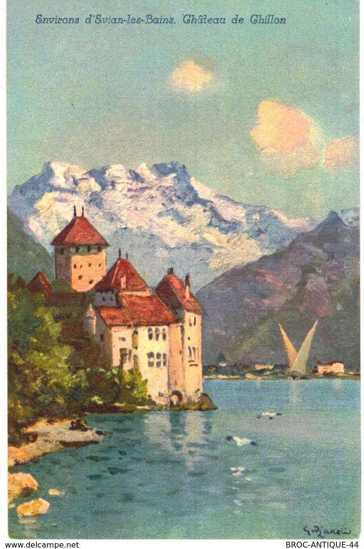 LOT N°434 - LOT DE 140 CARTES DE CHILLON ET LE LAC LEMAN