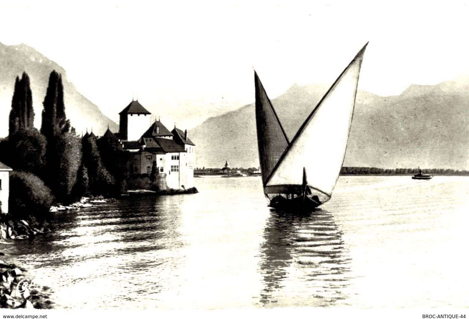 LOT N°434 - LOT DE 140 CARTES DE CHILLON ET LE LAC LEMAN