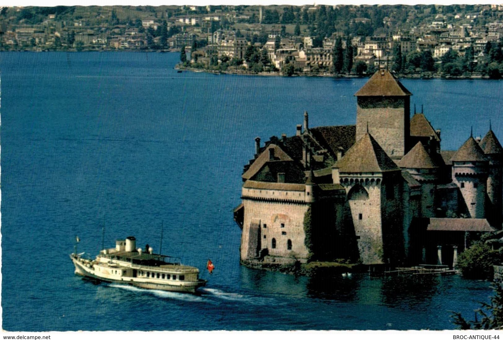 LOT N°434 - LOT DE 140 CARTES DE CHILLON ET LE LAC LEMAN