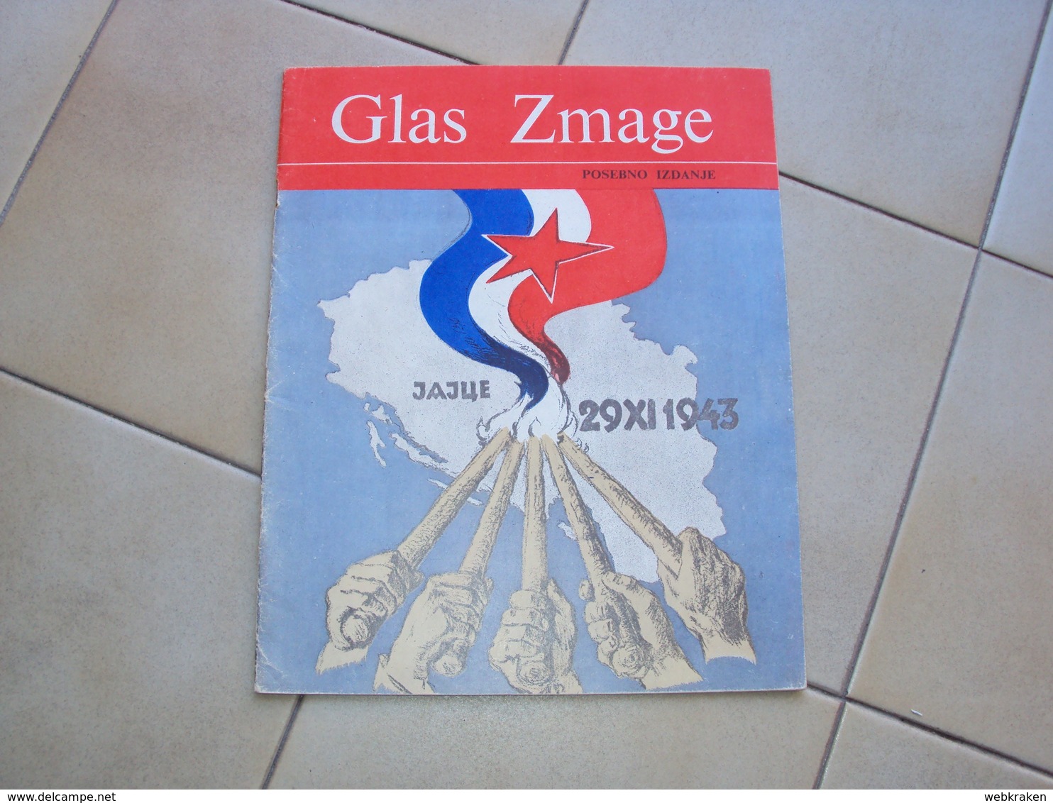 CROAZIA JUGOSLAVIA RIVISTA GLAS ZMAGE POSEBNO IZDANJE INGHILTERRA CHURCILL TITO - Altri & Non Classificati