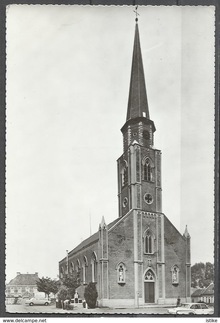 Belgium, Burst, Church, '60s. - Erpe-Mere