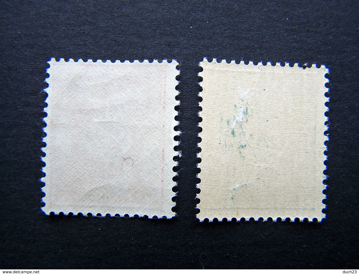 FRANCE TIMBRE DE FRANCHISE MILITAIRE 1946/1948 NEUF ** ADHERENCES N°11 Et 12a - Timbres De Franchise Militaire