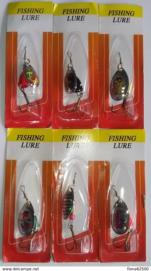 LOT DE 6 CUILLERES . - Pesca