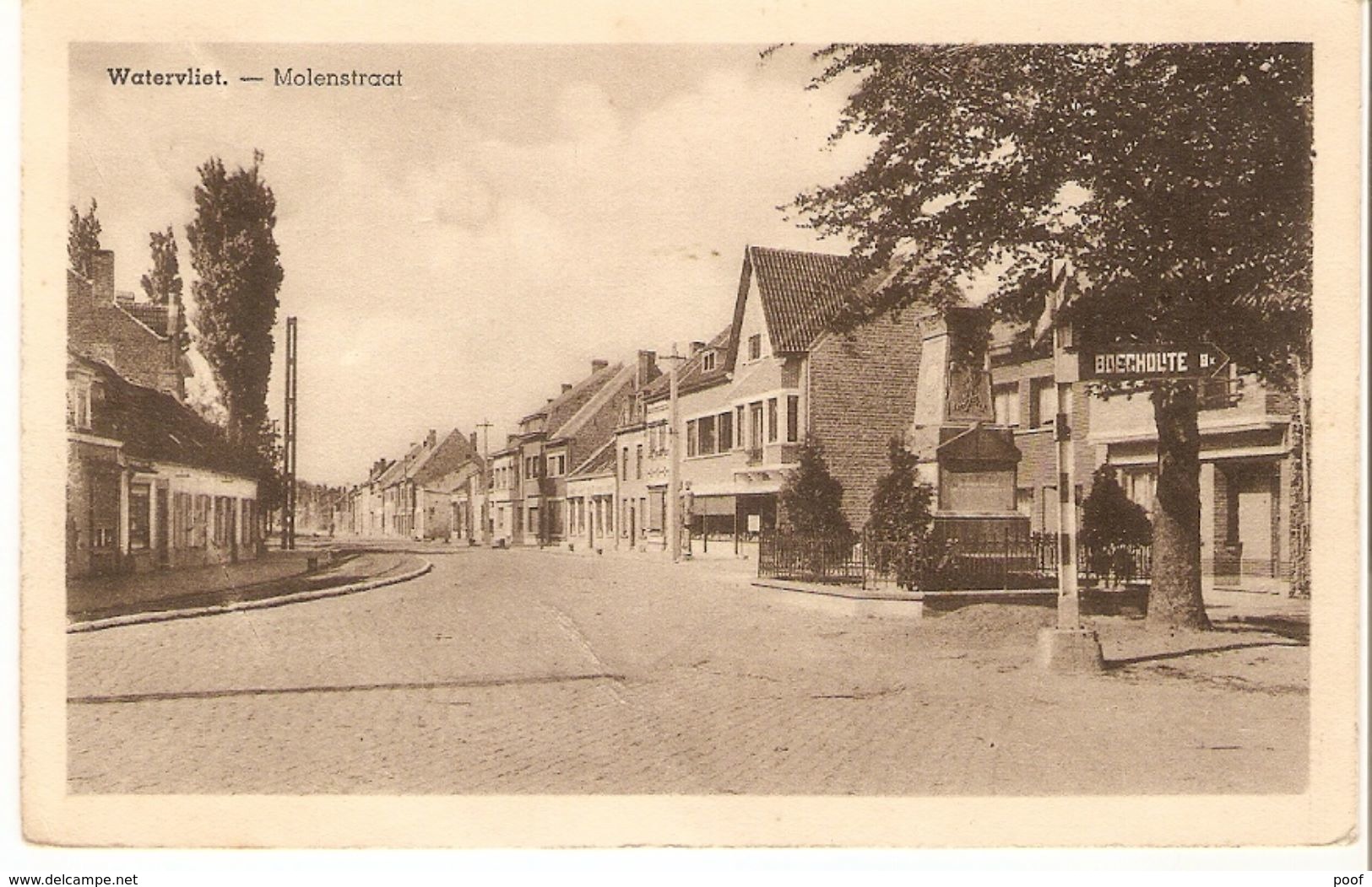 Watervliet : Molenstraat - Sint-Laureins