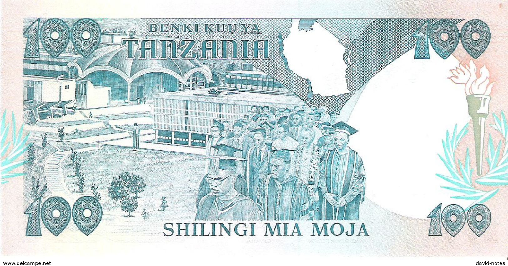 Tanzania - Pick 14 - 100 Shilingi 1986 - Unc - Tanzania